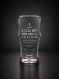 Ölglas med egen logotyp